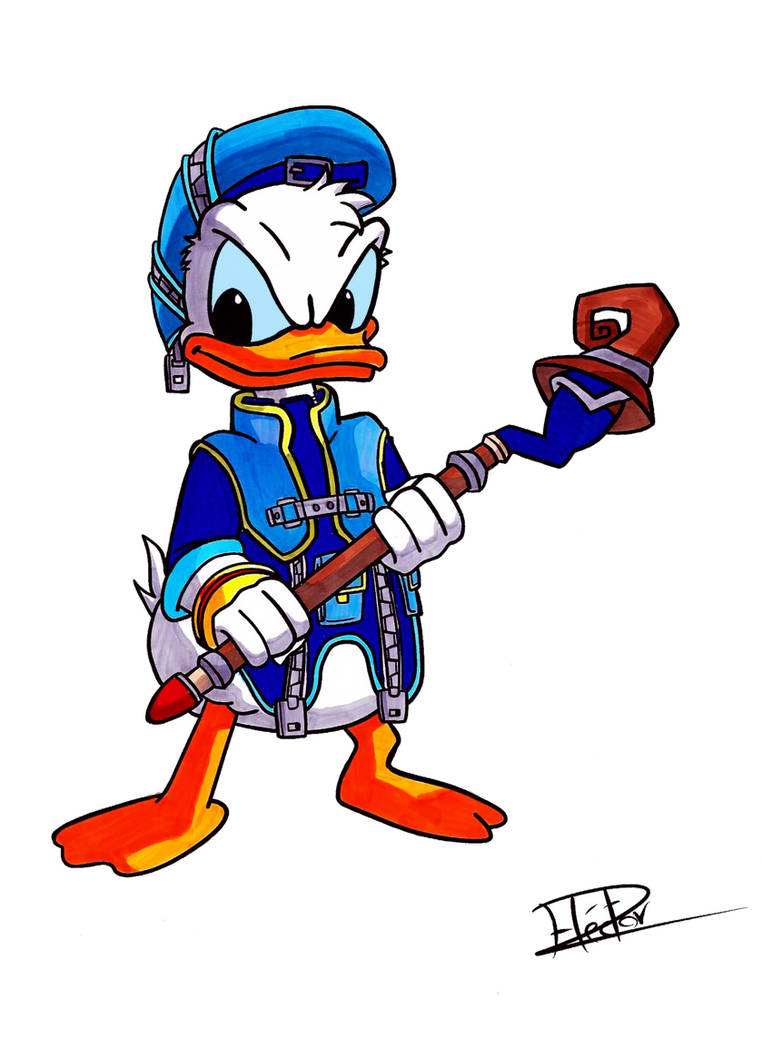 Donald Duck (Kingdom Hearts version) by keikuro on DeviantArt