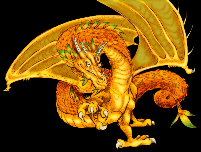 Dragon orange