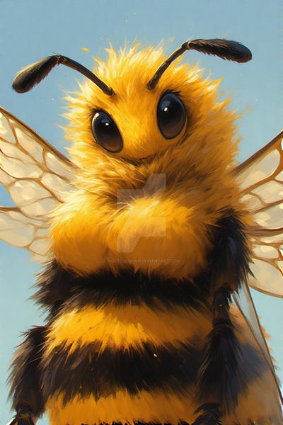 Bee Deviantart Style Buzzing Bee by NoctelleKoiA on DeviantArt