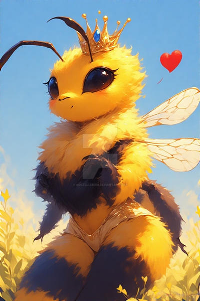 Bee Deviantart Style Buzzing Bee by NoctelleKoiA on DeviantArt