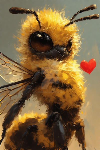 Bee Deviantart Style Buzzing Bee by NoctelleKoiA on DeviantArt
