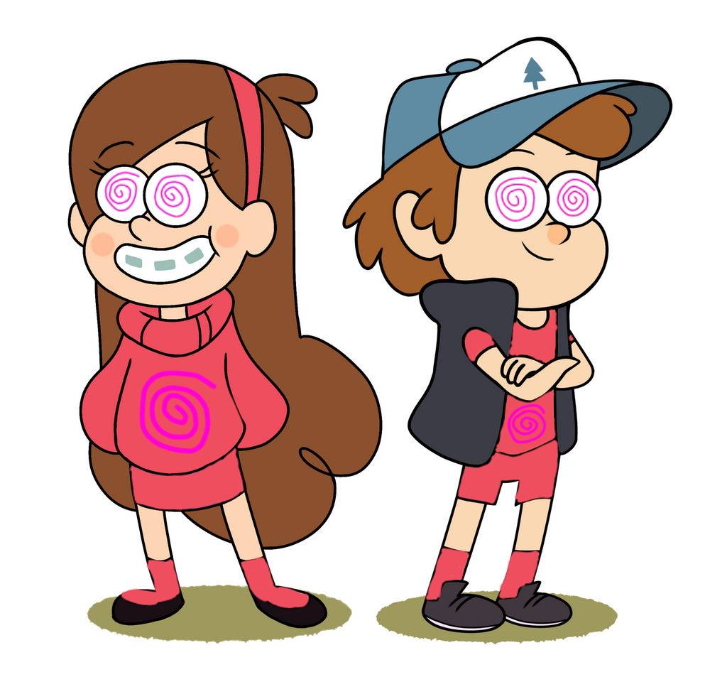 Dipper and mable pines (from gravity falls) by dylanrayc on DeviantArt