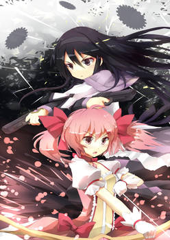 homura and madoka