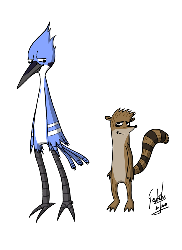 mordecai and rigby