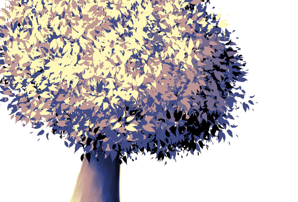 Tree (Gradient-Mapped, ver. 1) by nintendoennui on DeviantArt