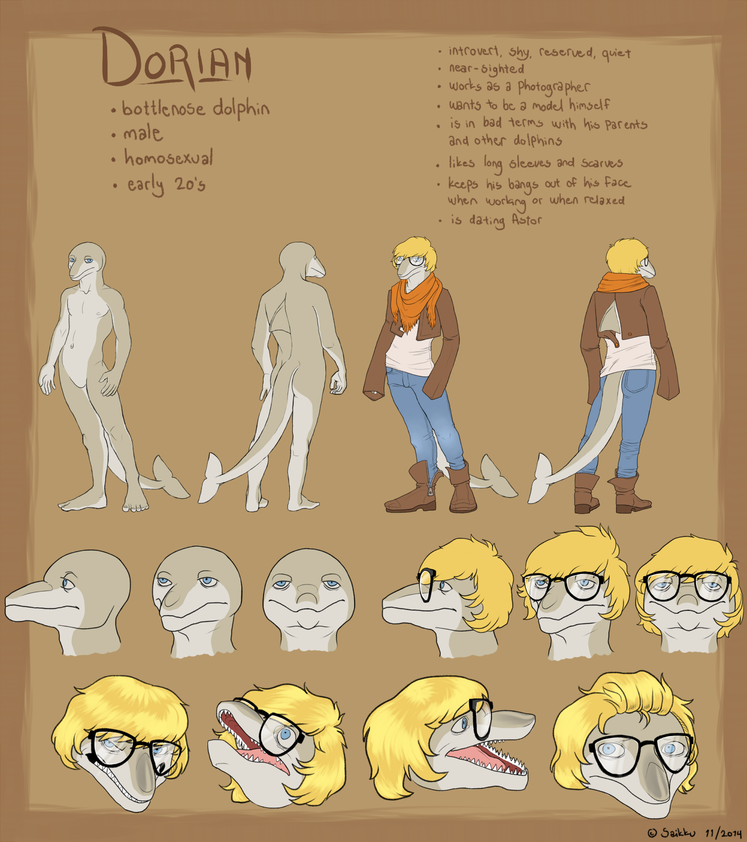 Dorian reference sheet