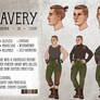 Reference sheet: Avery