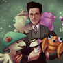 Scientist Egon wants to fight!