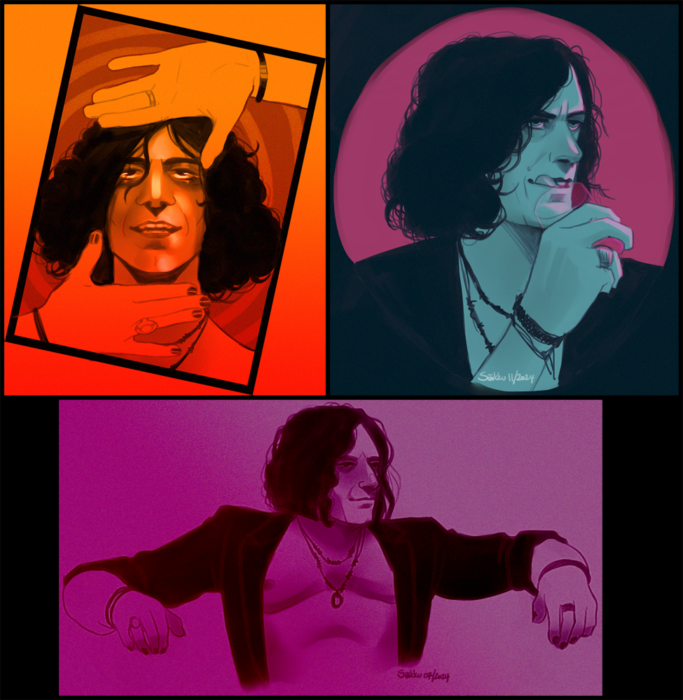 Zane doodles