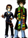 Kalia and The Fourth Doctor by HeartandVoice