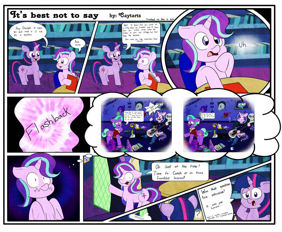 It's best not to say by Caytarts