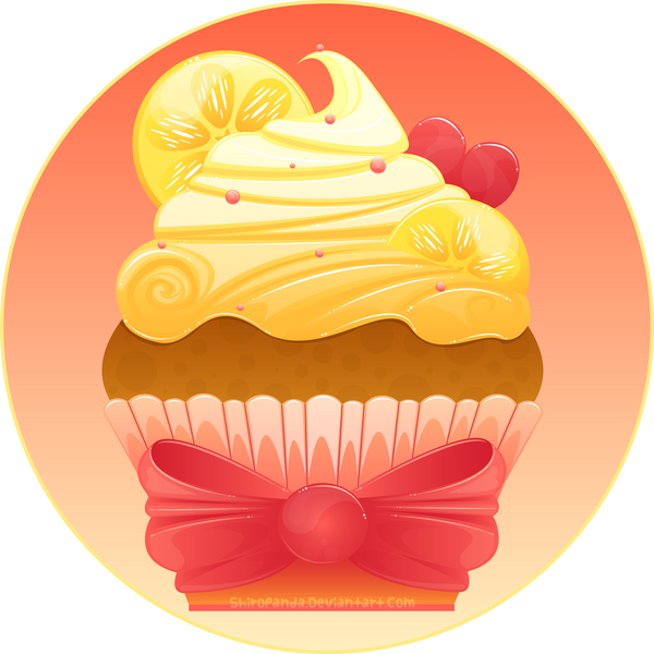 Lemon Cupcake by shiropanda
