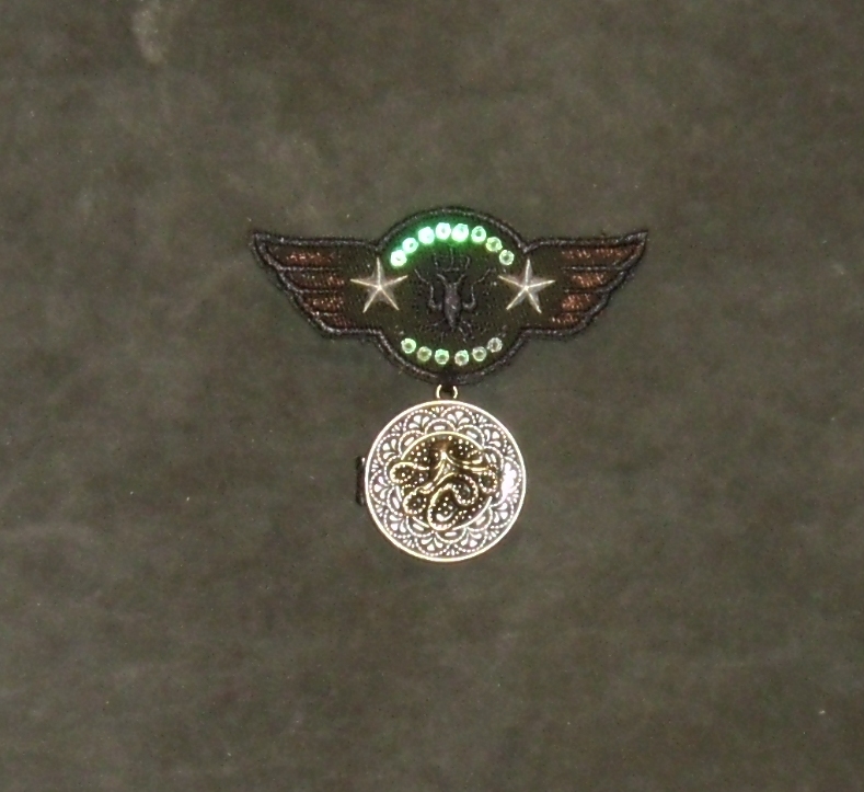 Silver  Star Cthulhu Airforce War Medal 5