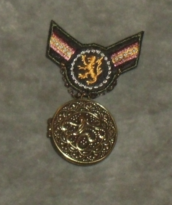 Gray and Gold Cthulhu War Medal 4