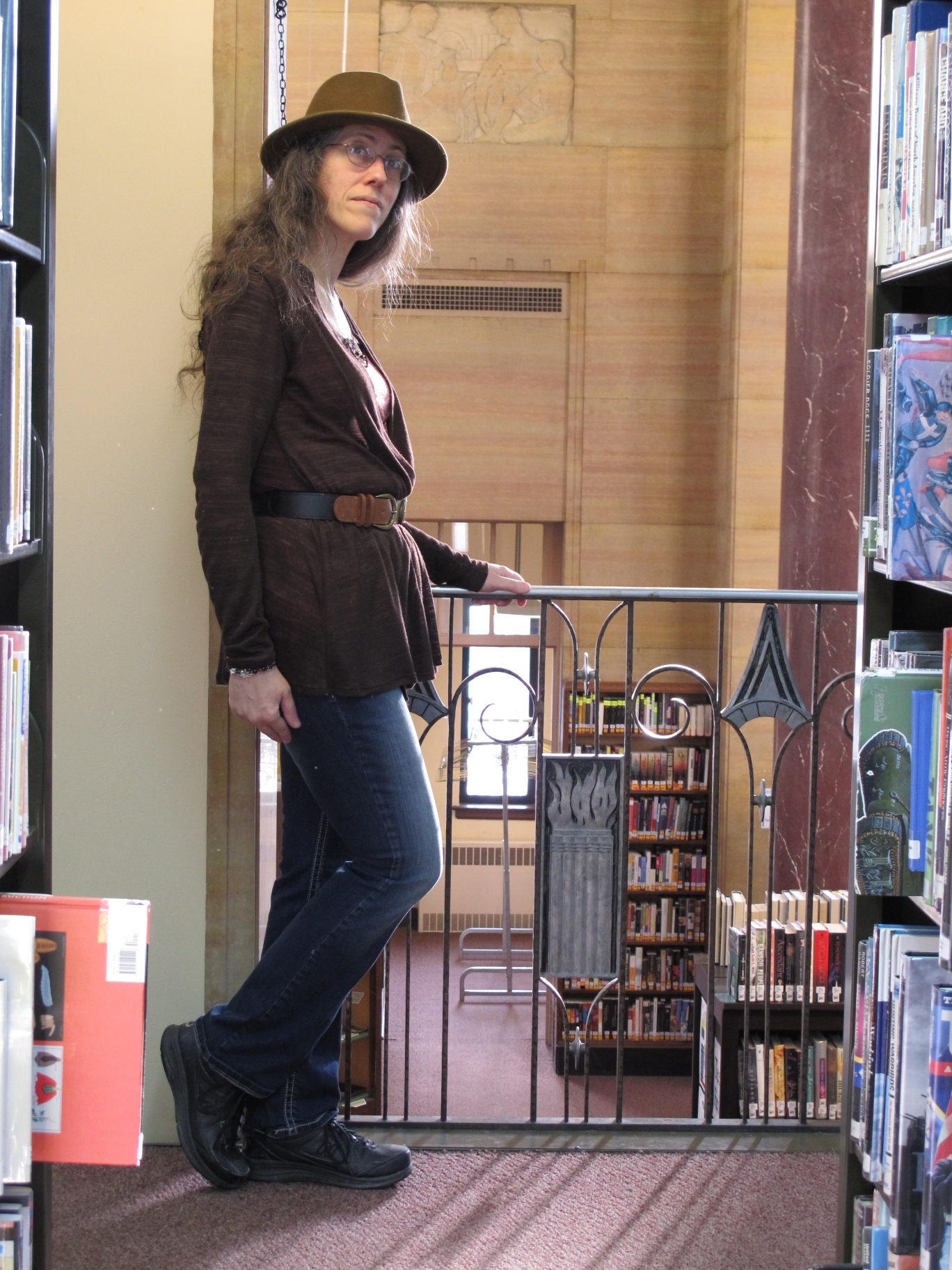 A Lady at the Library 1