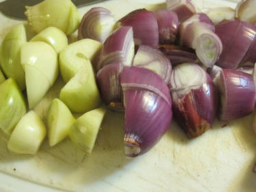 Elephant Garlic and Shallots 3