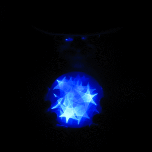 Blue Star Orb Animation 1a
