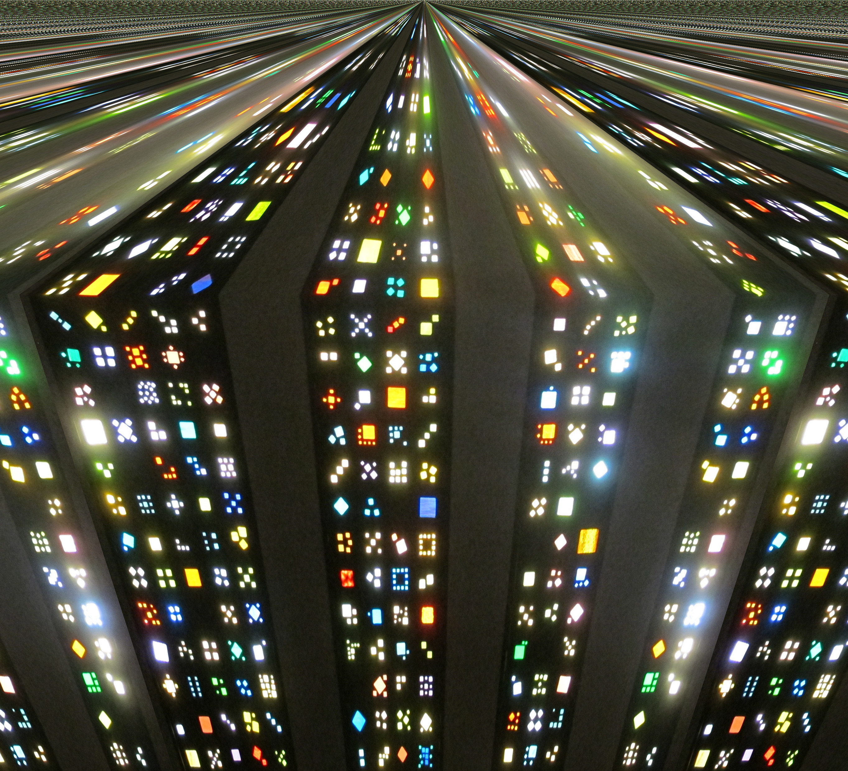Lite-Brite Maxtrix Falls