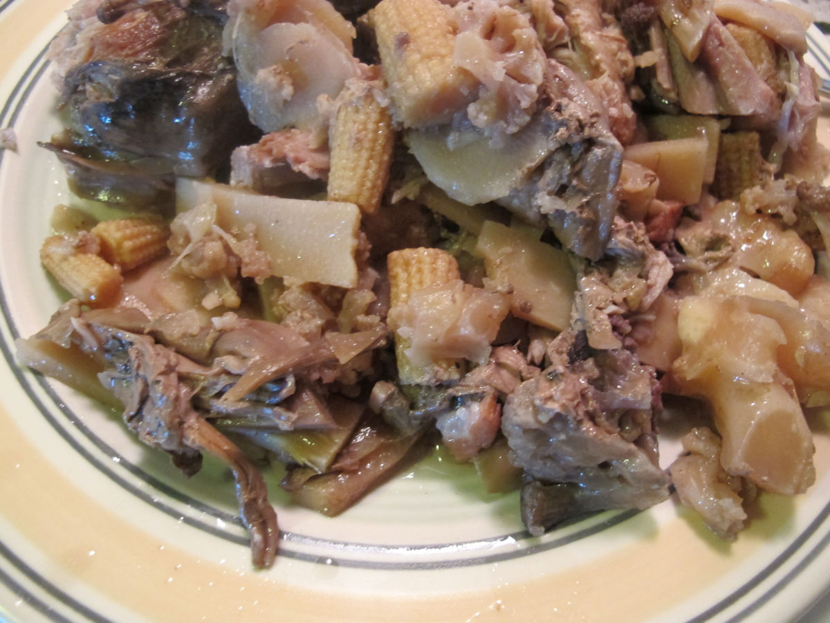 Ginger Pulled Pork Stew 2