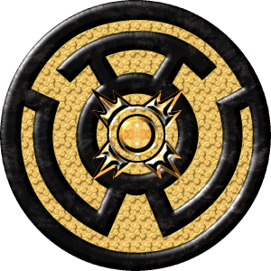 Yellow Lantern Sith Empire Symbol 2 by Windthin