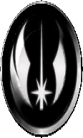 Jedi Symbol Black Thin by Windthin