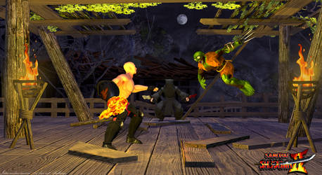 GE AN  VS SIEGER SAMURAI SHODOWN 2