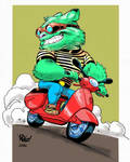 VESPA CREATURE by Wieringo