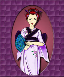 colored geisha