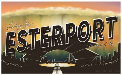 Esterport Postcard
