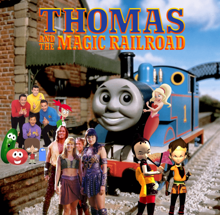 Thomas and the Magic Railroad Crossover Wallpaper by nes2155884 on