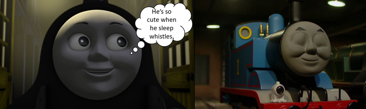Sleep Less Thomas Emily enjoys Thomas' sleep whistle by nes2155884 on DeviantArt