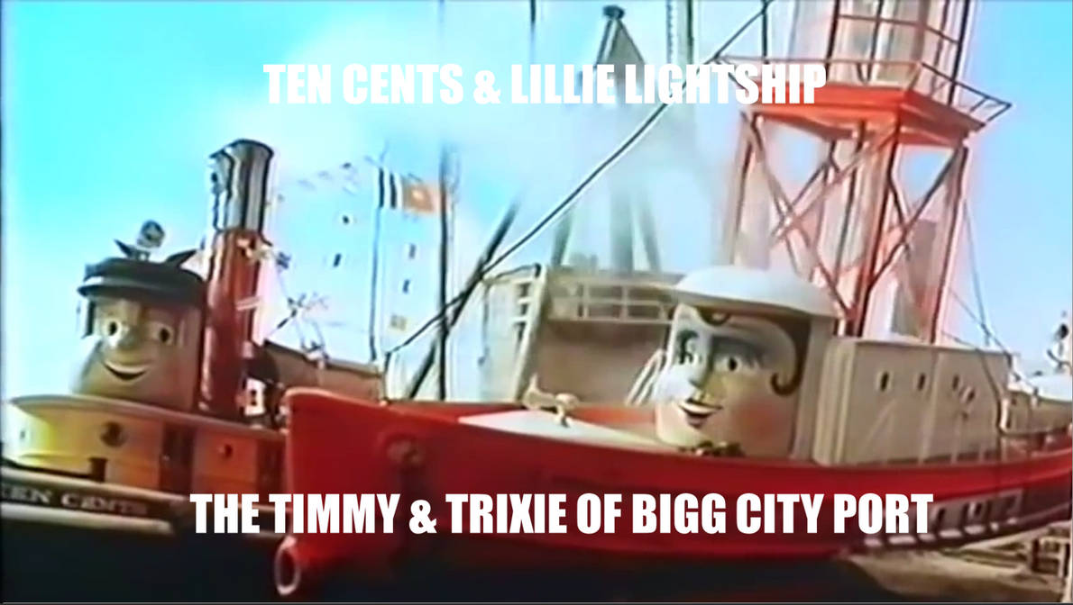 Ten Inch Timmy Ten Cents and Lillie as Timmy and Trixie by nes2155884 on DeviantArt