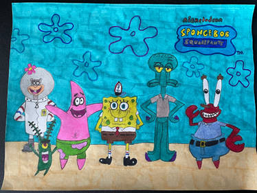 My SpongeBob SquarePants Drawing