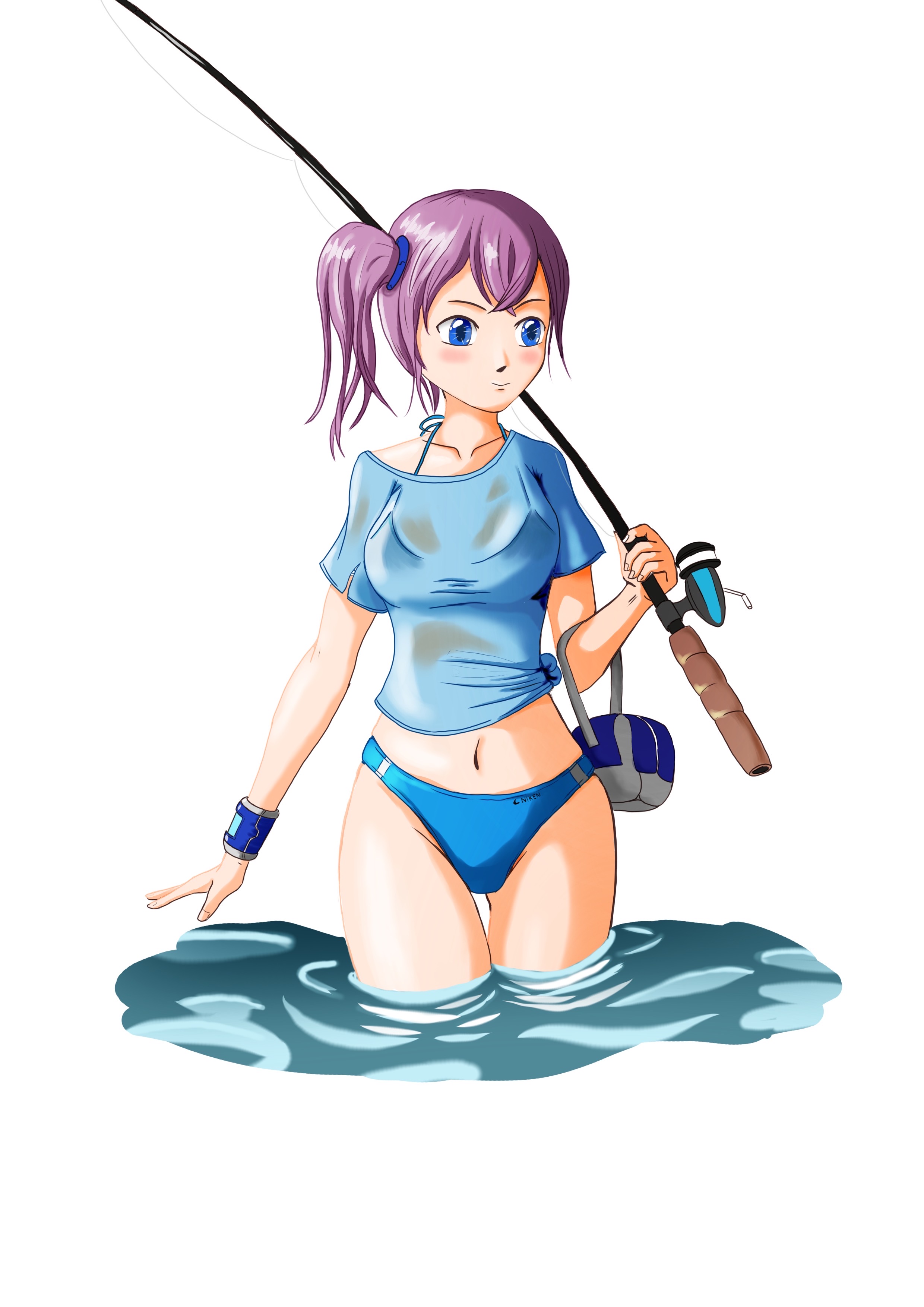 Athena fishing