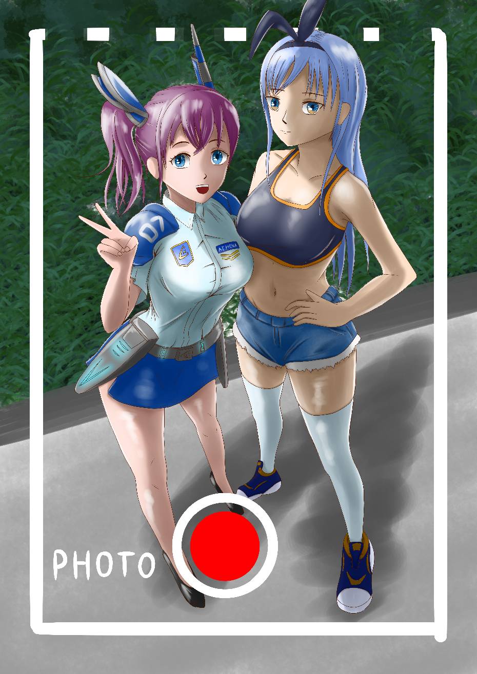 Minah and Athena