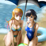 On the Beach (drawing practice)