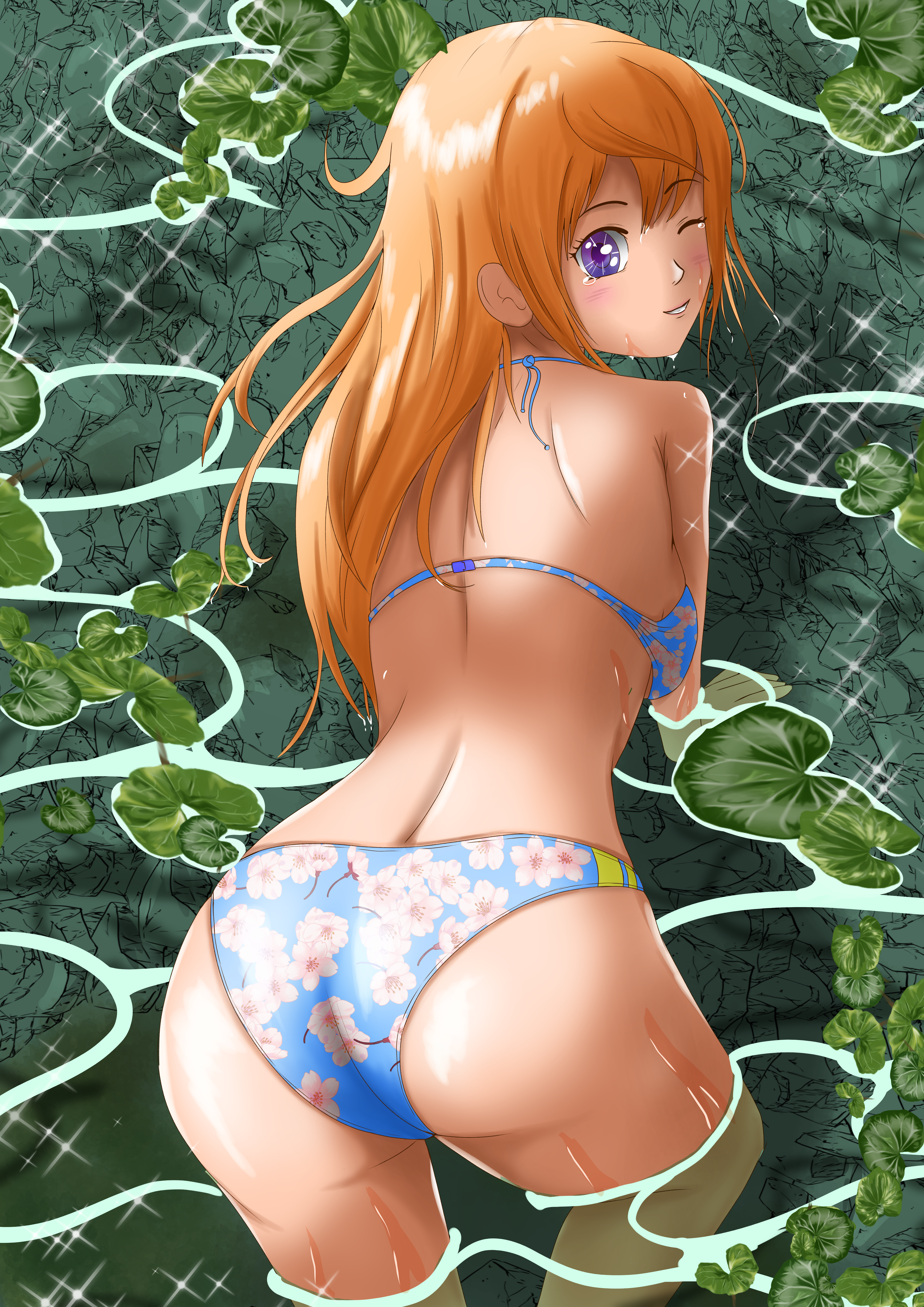 On the river (drawing practice)