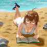 With a Book