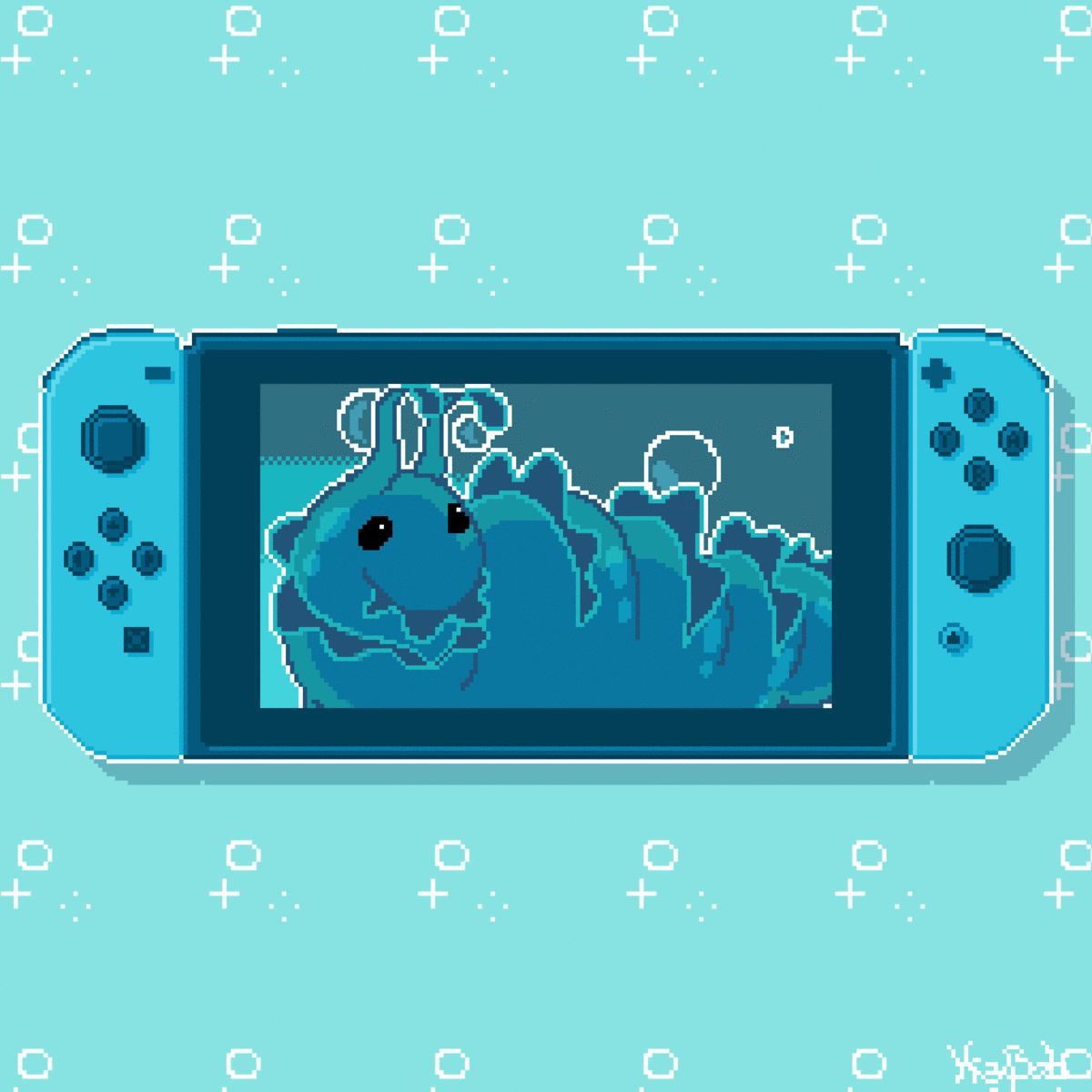 Nintendo switch with Godd! (Gif) by Kaybob13 on DeviantArt