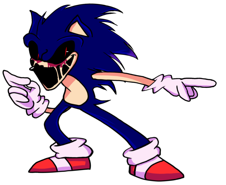 Sonic.EXE (You Can't Run) Render #2 by KingAngryDrake on DeviantArt