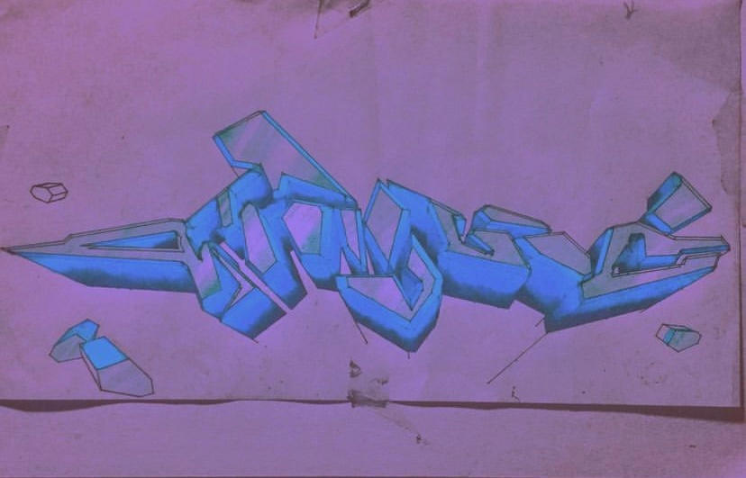 Crystal lettering by Ghillie63 on DeviantArt