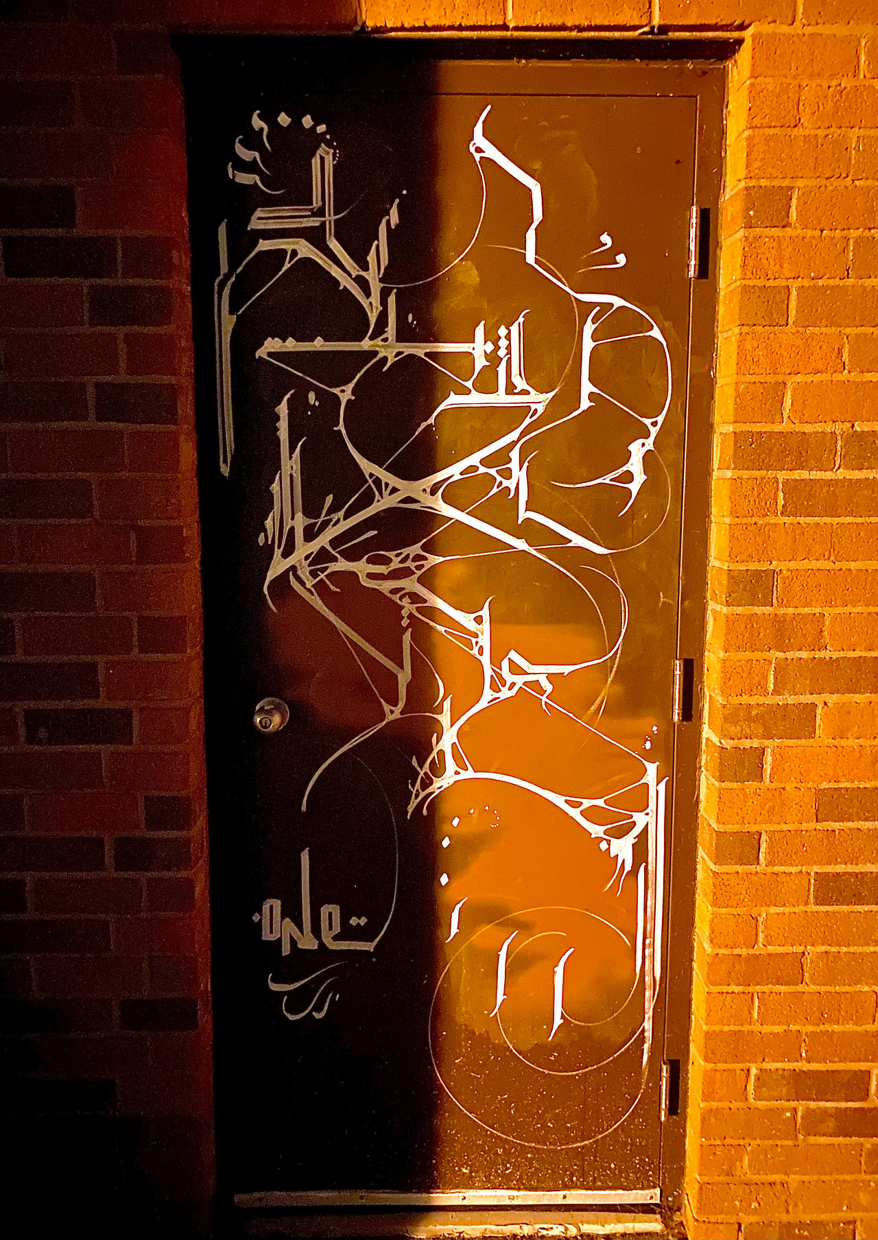 Evil Ray Lettering Evil lettering on a door by Ghillie63 on DeviantArt