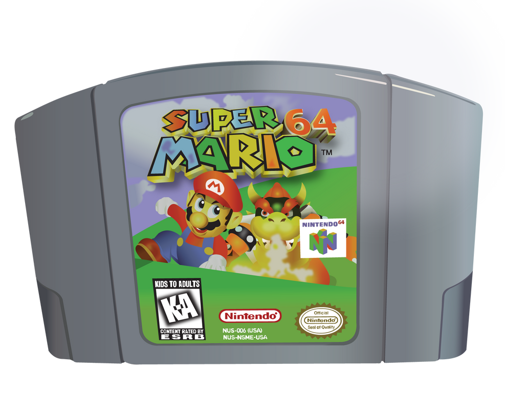 Mario 64 Inflation Mario 64 Cartridge by gamblerZapostle on DeviantArt