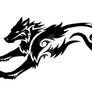 Commission: Tribal Wolf Tattoo