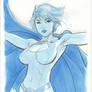 Powergirl Watercolor