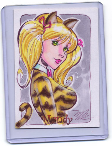 Mandy sketchcard