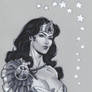 Wonder Woman caped