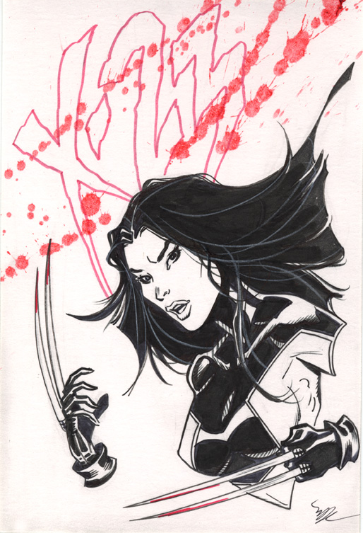 X23 backer board con sketch