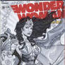 Wonder Woman in armor variant cover