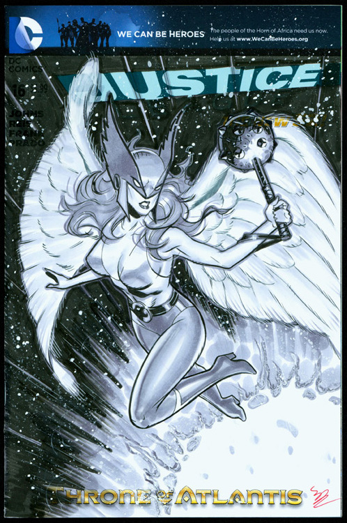 Hawkgirl cover